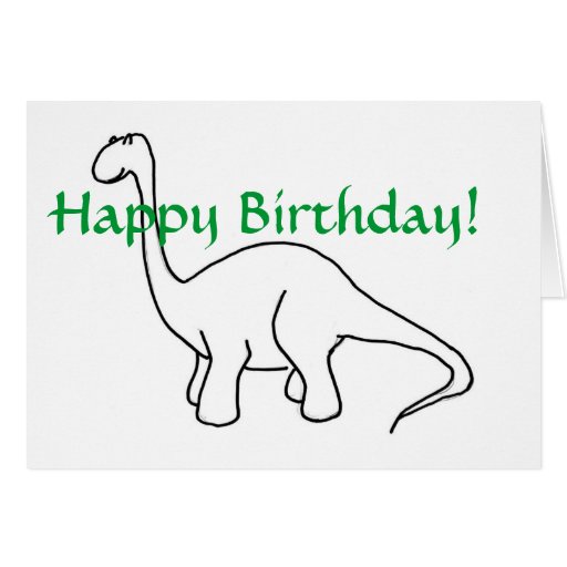 PA, alles Gute zum Geburtstag! Dinosaurier-Karte | Zazzle