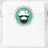 PA Bearded Gentlmen's Sticker (Tasche)