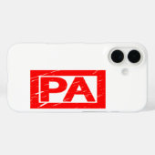 Pa Briefmarke Case-Mate iPhone Hülle (Rückseite (Horizontal))