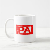 Pa Briefmarke Kaffeetasse (Links)