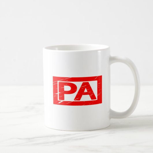 Pa Briefmarke Kaffeetasse (Rechts)