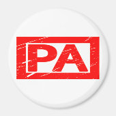 Pa Briefmarke Magnet (Vorne)