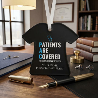 PA-C Patienten werden von Physician Assistern abge Ornament