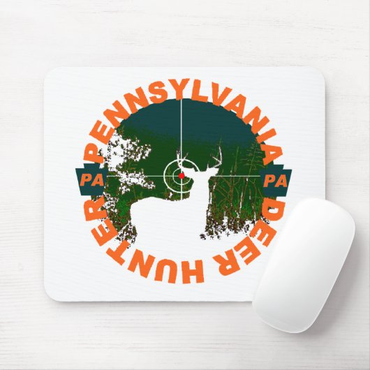 PA Deer Hunter Mousepad (Mit Mouse)