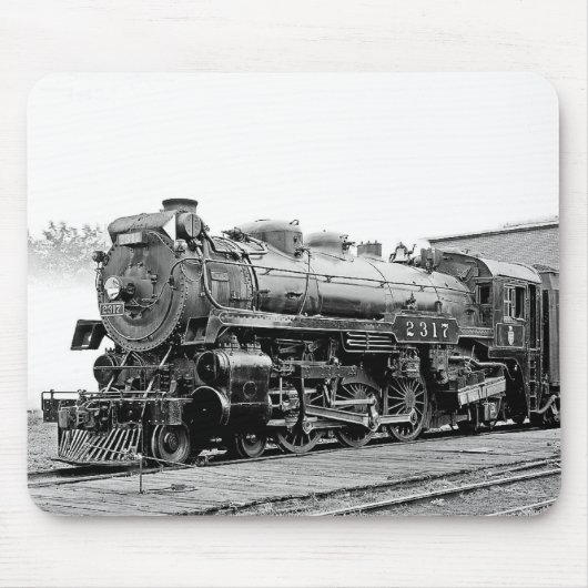 PA DL&W Eisenbahn-Motor-#2317 Scranton. Mousepad (Vorne)