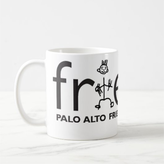 PA-Freund-Tasse Kaffeetasse (Links)