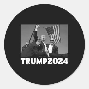 Pa Kundgebung Pennsylvania Kundgebung Trump 2024 2 Runder Aufkleber