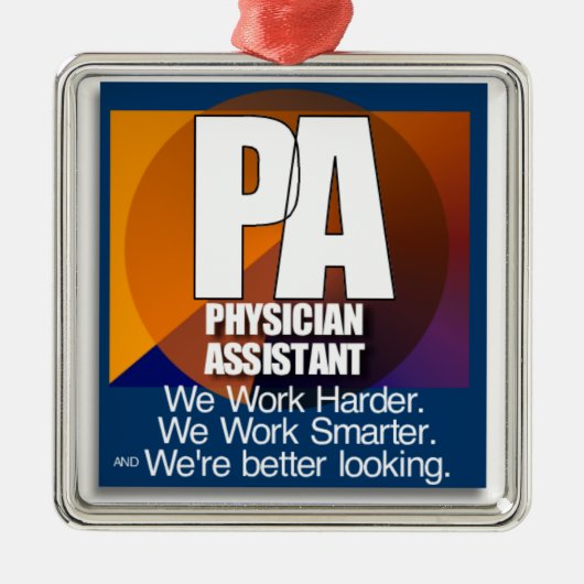 PA-MOTTO ARBEITEN WIR SCHWERER INTELLIGENTERES ORNAMENT AUS METALL (Vorne)