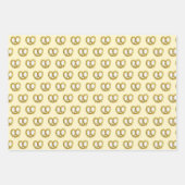 PA Niederländisch Amish Food Chow Soft Pretzel Pot Geschenkpapier Set (Vorderseite 3)