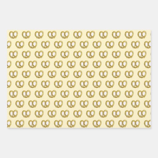 PA Niederländisch Amish Food Chow Soft Pretzel Pot Geschenkpapier Set (Vorderseite 3)