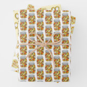 PA Niederländisch Amish Food Chow Soft Pretzel Pot Geschenkpapier Set (Beispiel)