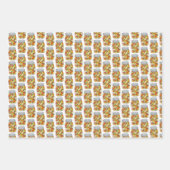 PA Niederländisch Amish Food Chow Soft Pretzel Pot Geschenkpapier Set (Vorderseite)