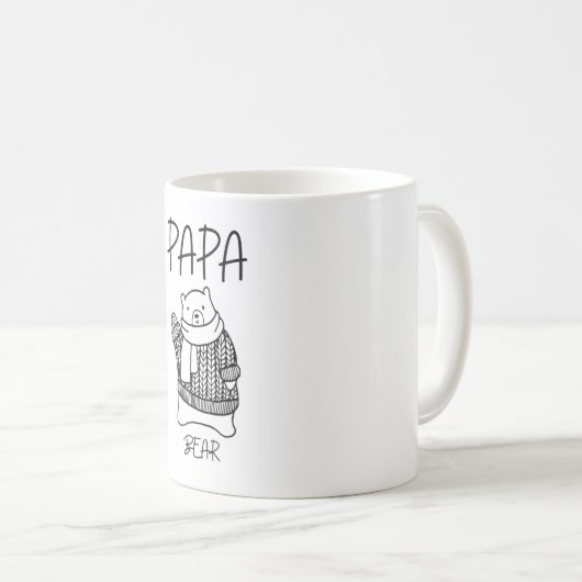 Pa-pa-Bär Kaffeetasse (VorderseiteRechts)