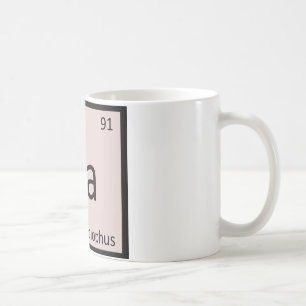 Pa - Parasaurolophus Dinosaur Chemie Symbol Kaffeetasse