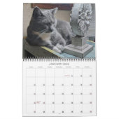 PA Paws 2025 12 Monat Personalisierter Kalender (Jan 2026)