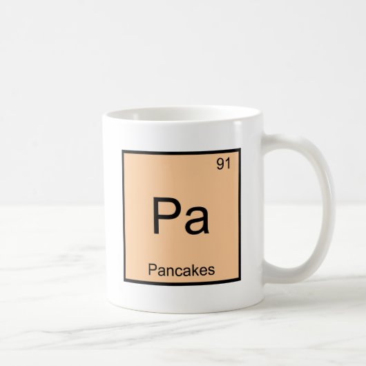 PA - Pfannkuchen-lustiges Kaffeetasse (Rechts)
