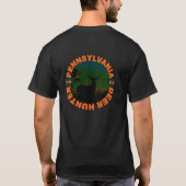 PA-Rotwild-Jäger-Nachtbereich-T - Shirt (Rückseite)