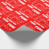 PA-Rum Pum Pum Pum Geschenkpapier (Ecke)
