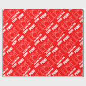 PA-Rum Pum Pum Pum Geschenkpapier (Flach)