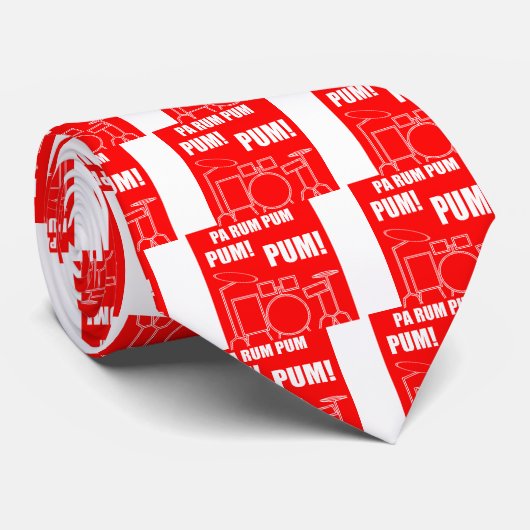 PA-Rum Pum Pum Pum Krawatte (Gerollt)