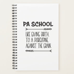 PA Schule Arzt Assistenzstudent Funny Planer