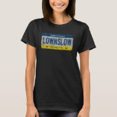 PA Staat Vanity License Plate LOWNSLOW T-Shirt (Vorderseite)