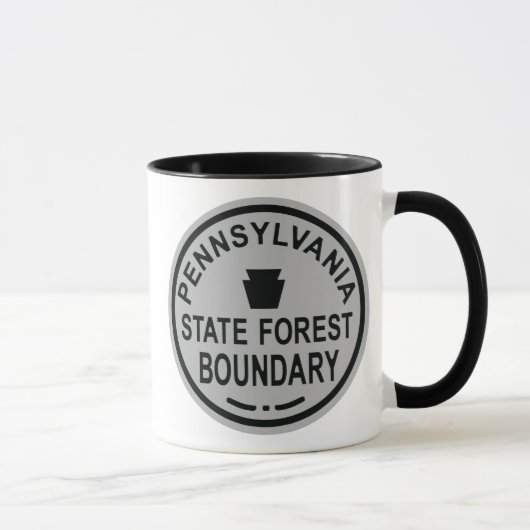 PA-Staats-Waldgrenze Tasse (Rechts)