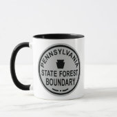 PA-Staats-Waldgrenze Tasse (Links)
