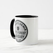 PA-Staats-Waldgrenze Tasse (Vorderseite Links)