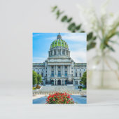 PA-Staatskapitol Postkarte (Stehend Vorderseite)