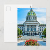 PA-Staatskapitol Postkarte (Vorne/Hinten)