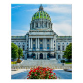 PA State Capitol Poster (Vorderseite)
