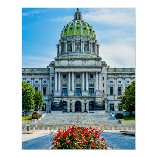 PA State Capitol Poster (Vorderseite)