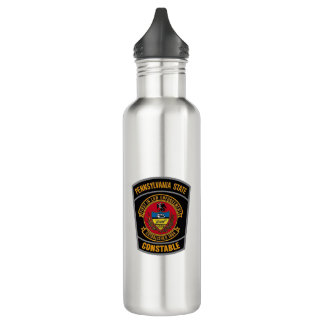 PA State Constable Water Bottle Edelstahlflasche