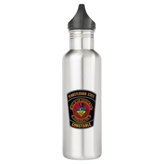 PA State Constable Water Bottle Edelstahlflasche (Links)