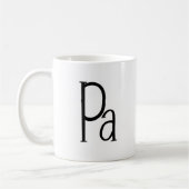 "PA" Tasse (Links)