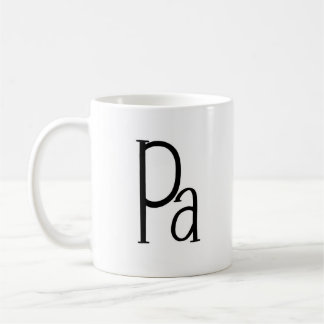 "PA" Tasse