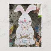 Pa und Little Bunny Postkarte (Vorderseite)