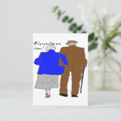 PAAR 3 ES GIBT KEIN ALTER, UM SICH ZU LIEBEN POSTKARTE (Stehend Vorderseite)