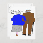 PAAR 3 ES GIBT KEIN ALTER, UM SICH ZU LIEBEN POSTKARTE (Vorne/Hinten)