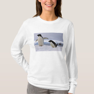 Paar Adelie-Pinguine Antarktika T-Shirt