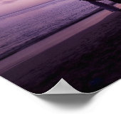 Paar am Strand, Windjammer Landing, St. Lucia Poster (Ecke)