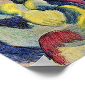 Paar auf der Forststraße von August Macke Poster (Ecke)