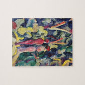 Paar auf der Forststraße von August Macke Puzzle (Horizontal)