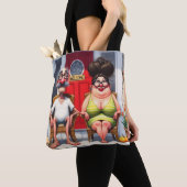 Paar auf der Veranda Tasche (Von Nahem)