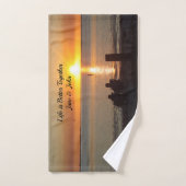 Paar auf Florida Handtuch (Handtuch)