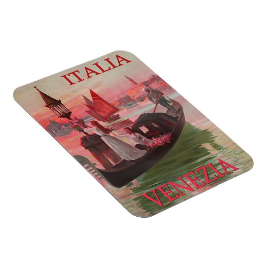 Paar aus Italien Venezia Magnet (Rechte Seite)