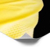 Paar aus Latex Handschuhen Poster (Ecke)