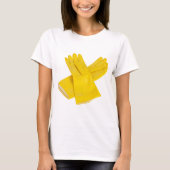 Paar aus Latex Handschuhen T-Shirt (Vorderseite)