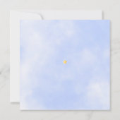 Paar Baby Dusche Twinkle Twinkle Little Star Einladung (Rückseite)